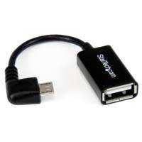 CABLE ADAPTADOR MICRO USB A USB OTG ACODADO A LA DERECHA DE 12CM - MACHO A HEMBRA - STARTECH.COM MOD. UUSBOTGRA CABLE ADAPTADOR MICRO USB A USB OTG ACODADO A LA DERECHA DE 12CM - MACHO A HEMBRA - STARTECH.COM MOD. UUSBOTGRA
